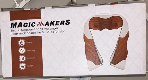 Magic makers shiatsu back - back, and